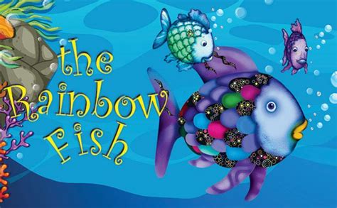 rainbow fish story online|free rainbow fish printable story.